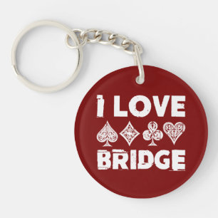 Jag älskar Bridge-kortspelare