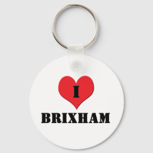 Jag älskar Brixham Nyckelring