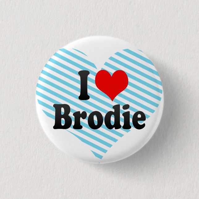 Jag älskar Brodie Knapp (Framsida)