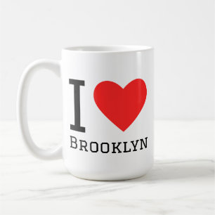 Jag älskar Brooklyn Kaffemugg