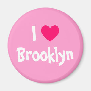 Jag älskar Brooklyn Magnet