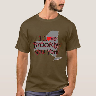 Jag älskar Brooklyn New York T Shirt