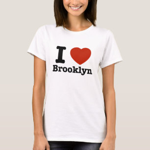 Jag älskar brooklyn t shirt
