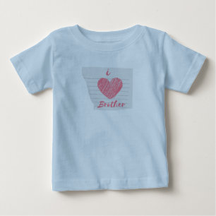 jag älskar bror t shirt