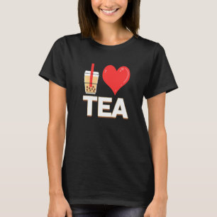 Jag älskar Bubble Tea Bubble Tea T Shirt