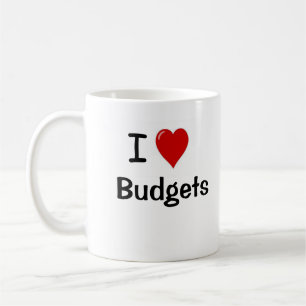 Jag älskar budgetar Jag älskar prognoser FP&A-chef Kaffemugg
