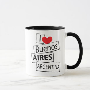 Jag älskar Buenos Aires Mugg
