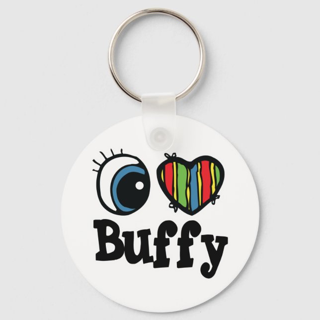 Jag älskar Buffy Nyckelring (Framsida)