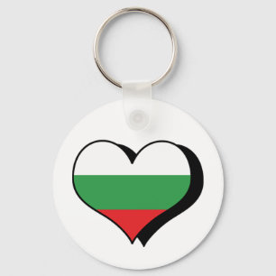Jag älskar Bulgarien Nyckelring