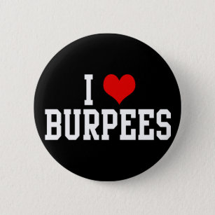 Jag älskar Burpees, kondition Knapp