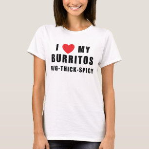 Jag älskar Burritos T Shirt