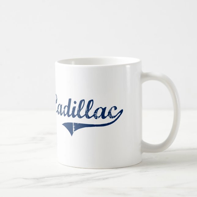 Jag älskar Cadillac Michigan Kaffemugg (Höger)