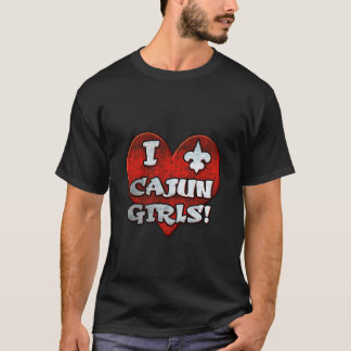 JAG ÄLSKAR CAJUN-FLICKOR 2 T-SHIRT