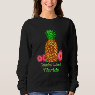 Jag älskar Caladesi Island Florida Fl Pineapple Fl T Shirt