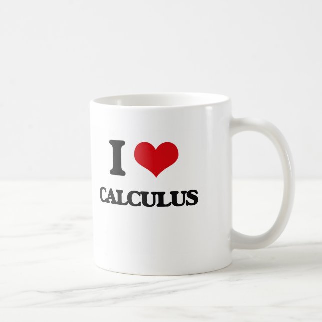 Jag älskar Calculus Kaffemugg (Höger)