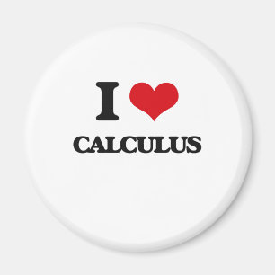 Jag älskar Calculus Magnet