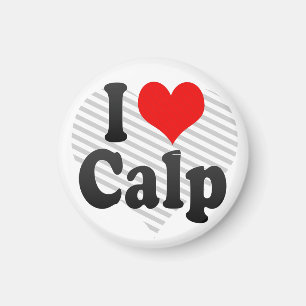 Jag älskar Calp, Spanien Magnet