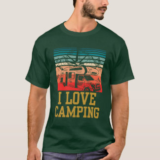 Jag älskar campingplats camp campingplats Camper Ä T Shirt