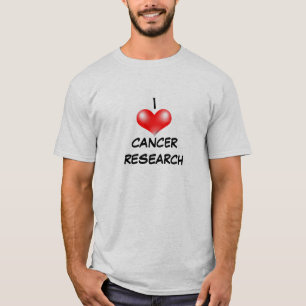 Jag älskar cancerforskningskjortan tröja
