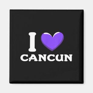 Jag älskar Cancun Mexiko _1 Magnet