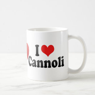 Jag älskar Cannoli Kaffemugg