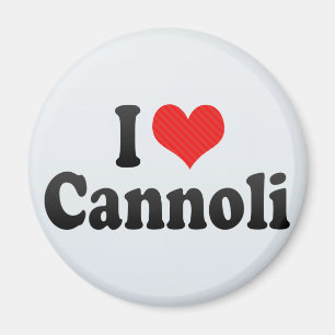 Jag älskar Cannoli Magnet