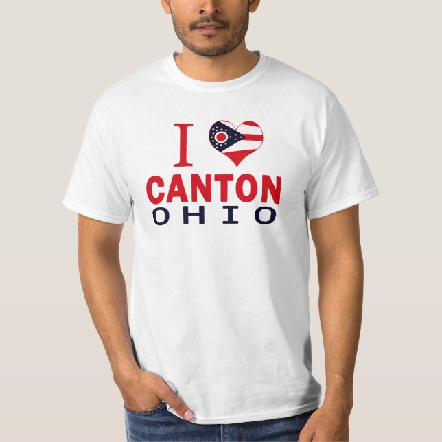 Jag älskar cantonen, Ohio T Shirt (Framsida)