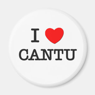 Jag älskar Cantu Magnet
