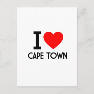 Jag älskar Cape Town Vykort