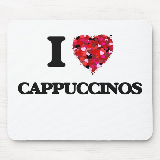 Jag älskar Cappuccinos Musmatta (Framsidan)
