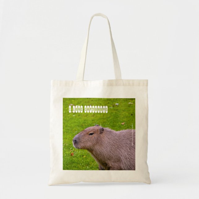 Jag älskar Capybaras väska (Framsidan)
