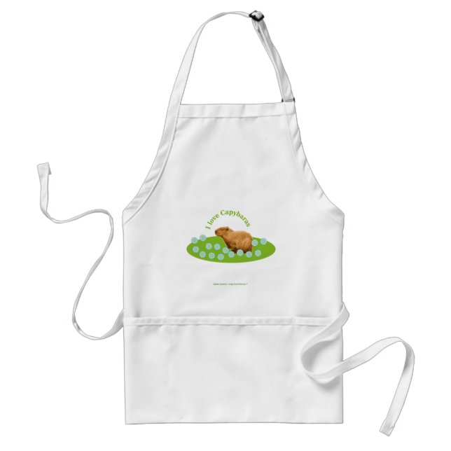 Jag älskar Capybaror Förkläde (Framsidan)
