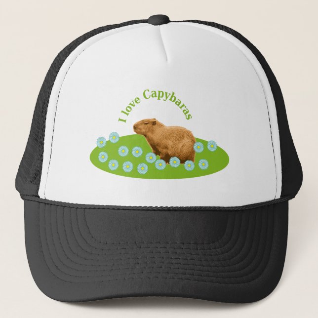 Jag älskar Capybaror Keps (Framsida)