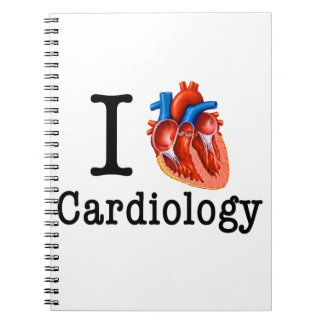 Jag älskar Cardiology Anteckningsbok