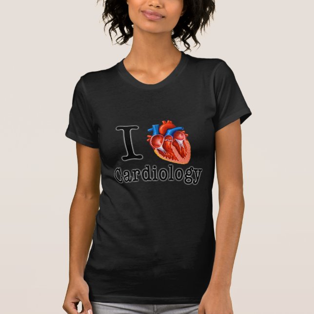 Jag älskar Cardiology T Shirt (Framsida)