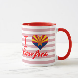 Jag älskar Carefree, Arizona Mugg