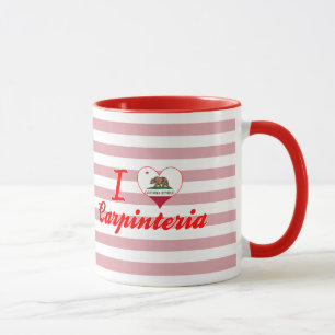Jag älskar Carpinteria, Kalifornien Mugg