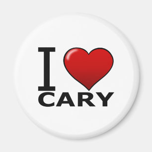 JAG ÄLSKAR CARY, NC - NORTH CAROLINA MAGNET