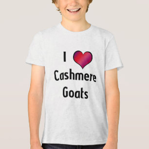 Jag älskar Cashmere Goats Kids T Shirt