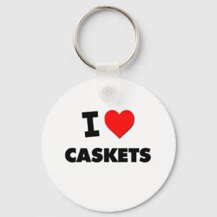 Jag älskar Caskets Nyckelring