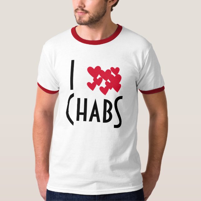 Jag älskar Chabs Tee (Framsida)