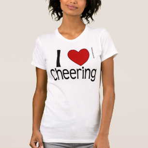 Jag älskar Cheering Shirt T