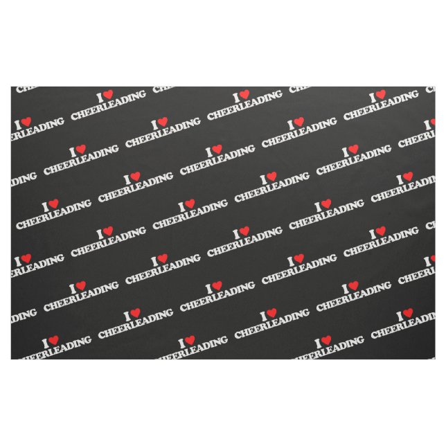 JAG ÄLSKAR CHEERLEADING TYG (Fat Quarter)