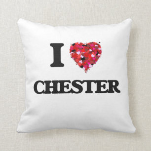 Jag älskar Chester Kudde