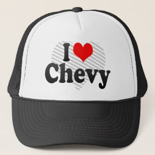 Jag älskar Chevy Truckerkeps