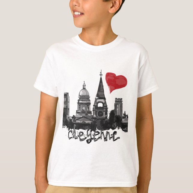Jag älskar Cheyenne T Shirt (Framsida)