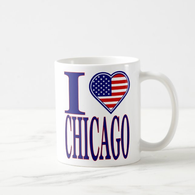 Jag älskar Chicago framåt av den Juli Kaffemugg (Höger)