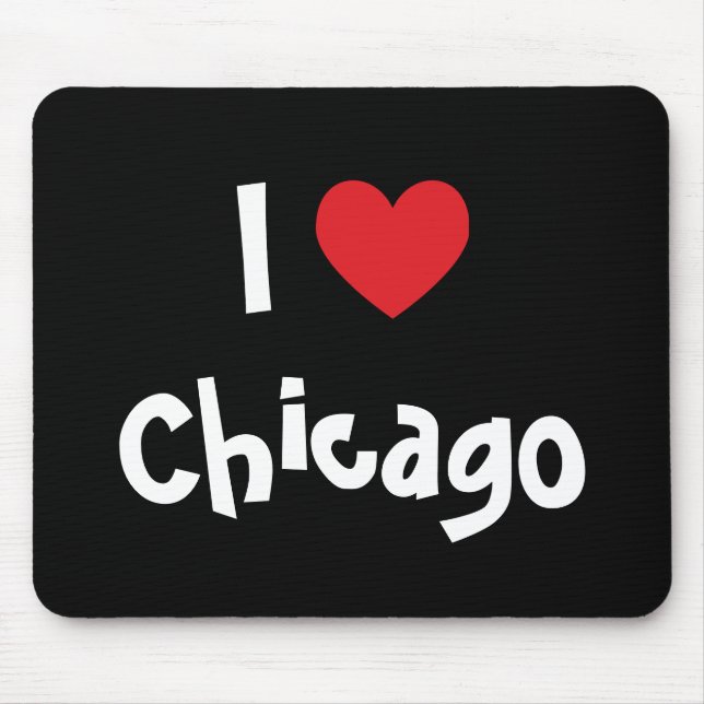 Jag älskar Chicago Musmatta (Framsidan)