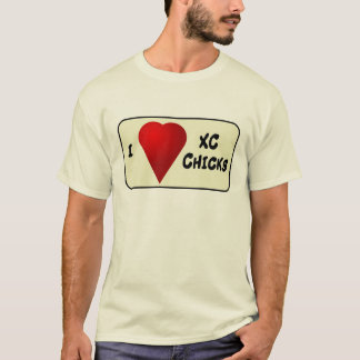 Jag älskar chickar XC Tee Shirt
