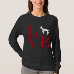 Jag älskar Chihuahuas - den mörk färgade T Shirt